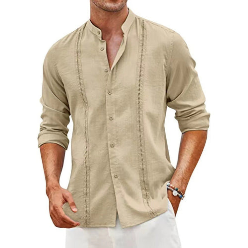 Casual Stand Collar Shirt