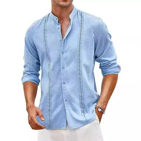 Casual Stand Collar Shirt