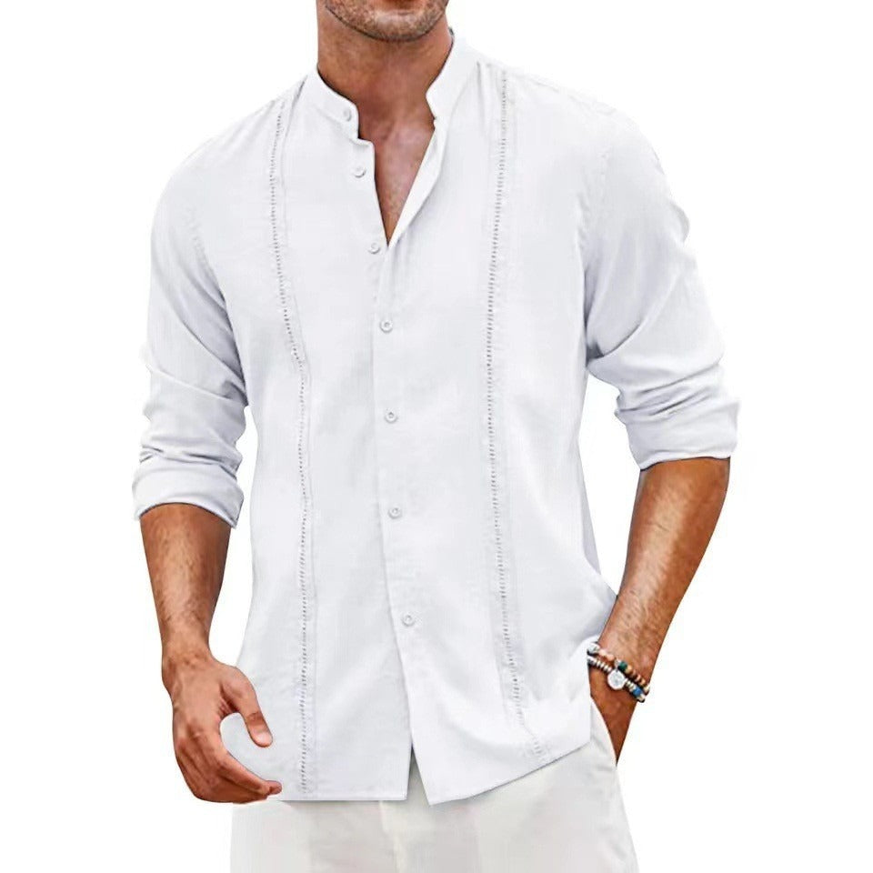Casual Stand Collar Shirt