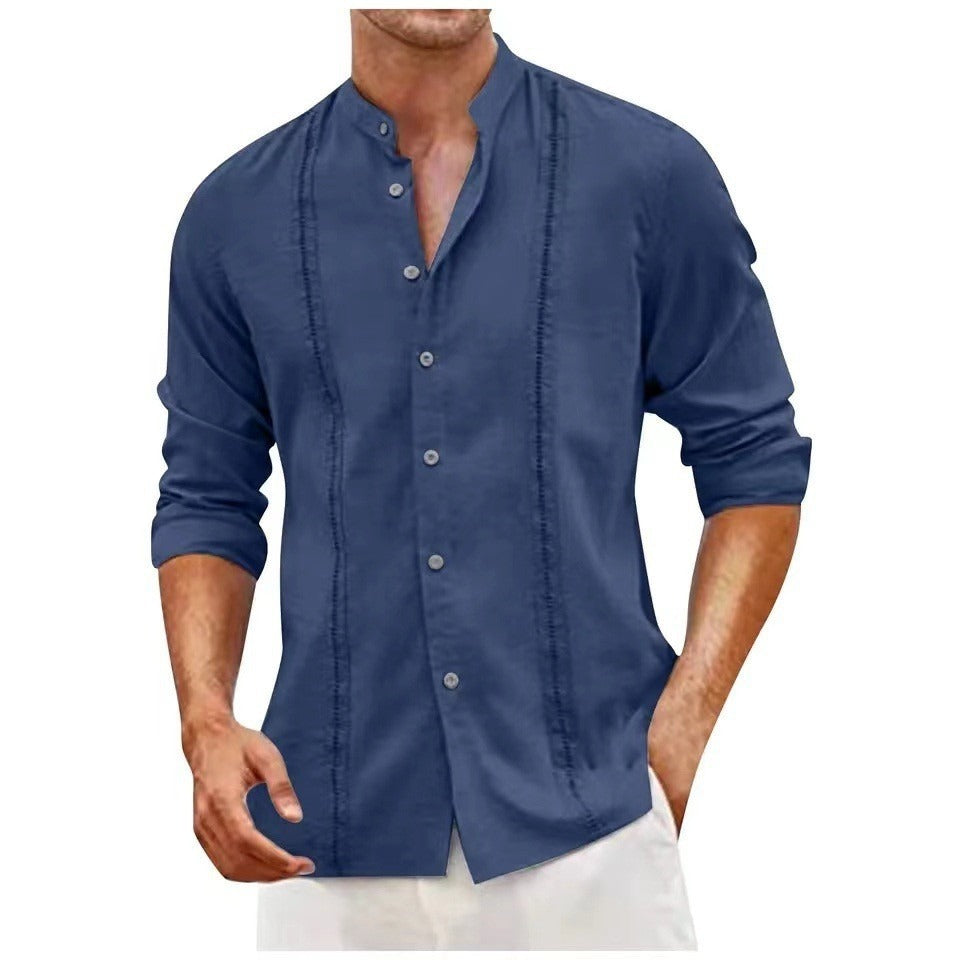 Casual Stand Collar Shirt
