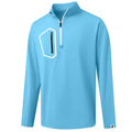 Men's Quarter Zip Pullover - Performance Dry Fit Mock Neck Golf Sweatshirt