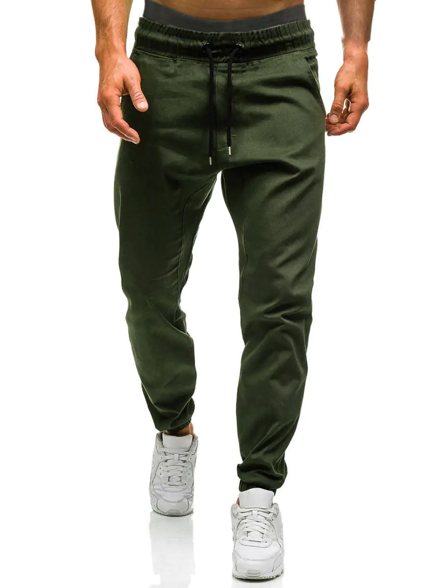 Trendy Pencil Pants - Loose-Fit Long Casual Pants for Men