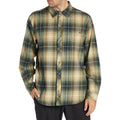 Billabong Men's Surf Sage Flannel Shirt - Cotton Yarn Dye Long Sleeve Button Up