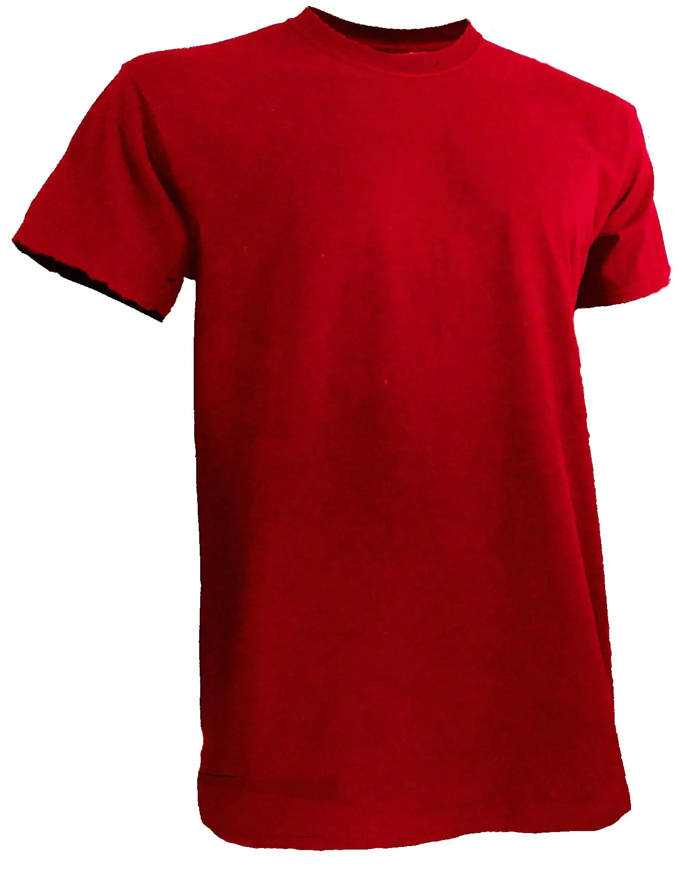 Styllion Big and Tall Mens Crew Neck Shirts - CRSS (7XLT Red)
