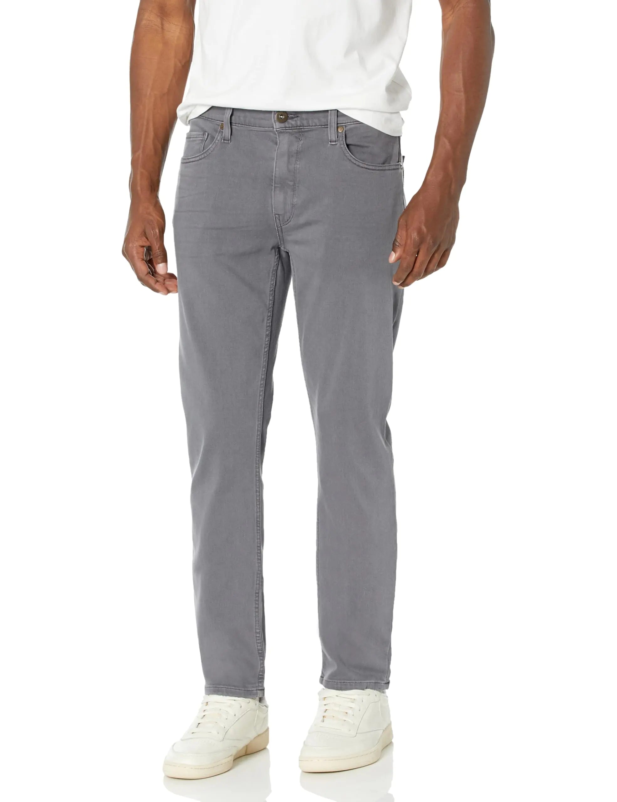 PAIGE Mens Lennox Transcend Slim Fit Pant Vintage IRIS Slate