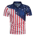 Generic 4th of July Shirts for Men Short Sleeve American Flag Shirt Summer Fashion Casual Muscle Tees USA Independence Day Funny Mens Patriotic Shirts(1-NavyXXX-Large)