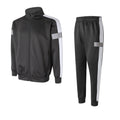 Men's 2-Piece Tracksuit - 100% Polyester Full Zip Sweatsuit with Pockets
