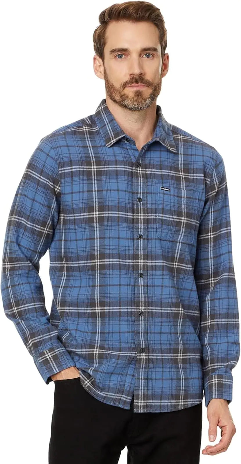 Volcom Men's T-Shirt - Blueberry Graphic Tee for Surf, Skate, Snow