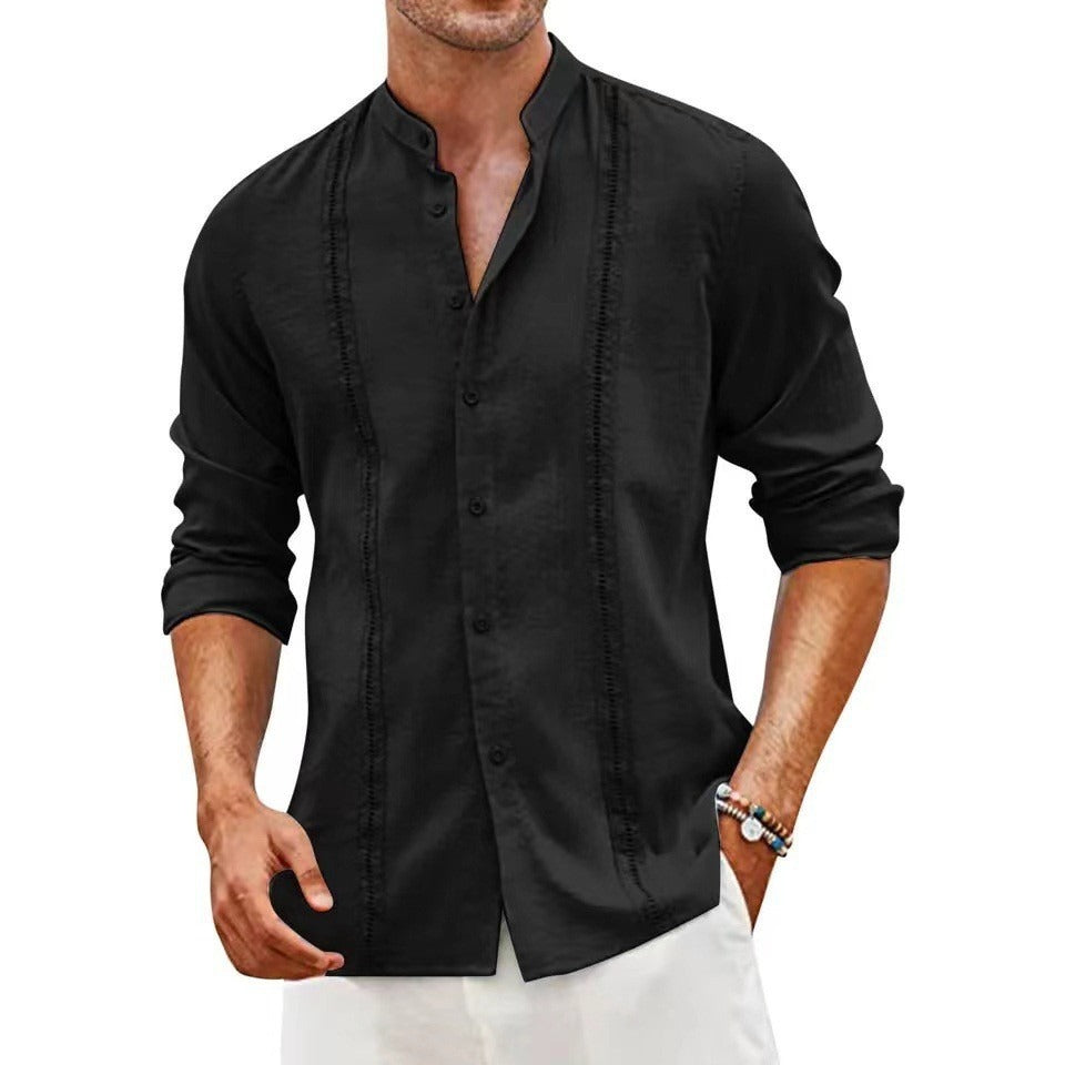 Casual Stand Collar Shirt