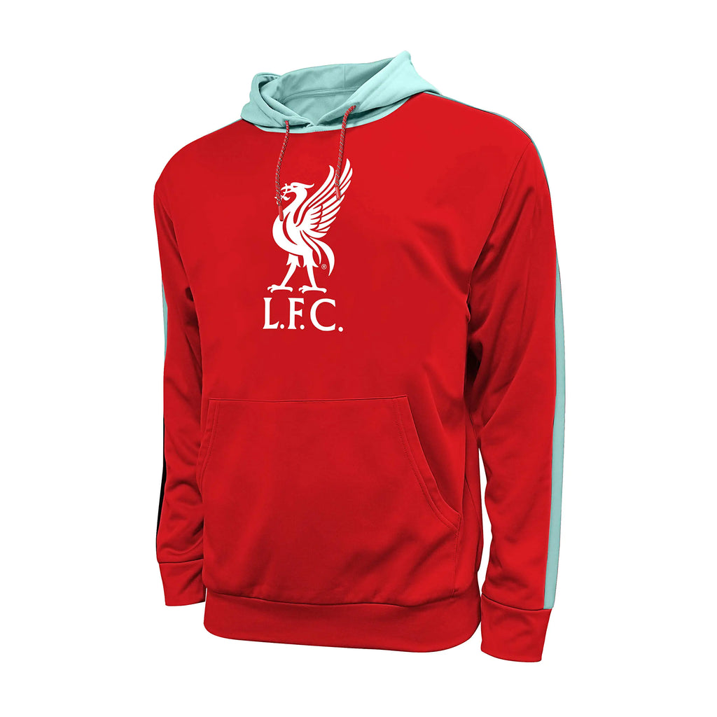 Icon Sports Liverpool FC Officially Licensed Adult Mens Pullover Hoodie (Xlarge) Red