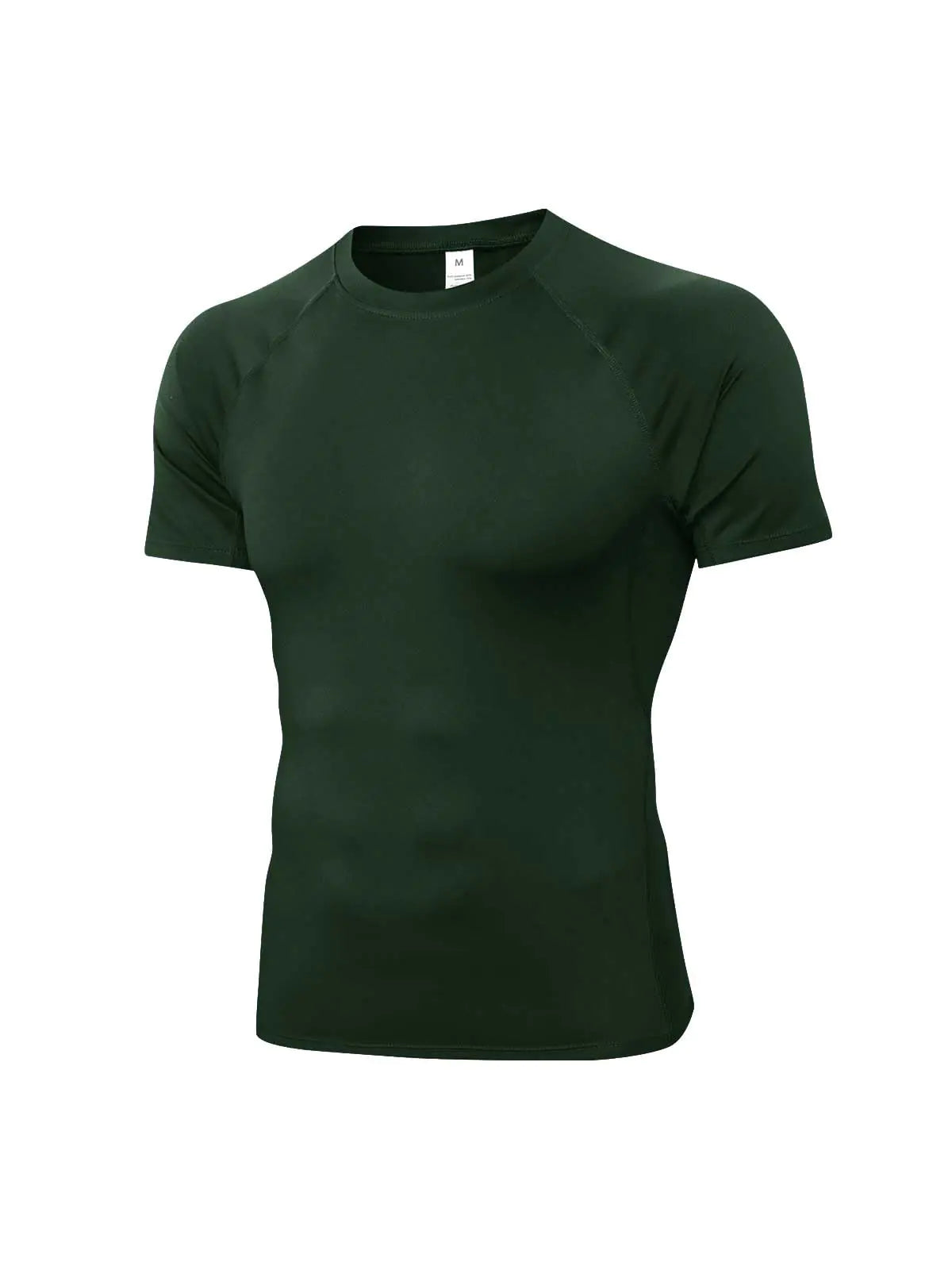 Mens Compression Shirt Short Sleeve Athletic Compression Shirt Men Cool Dry Workout Gym T Shirt Undershirts Running Tops