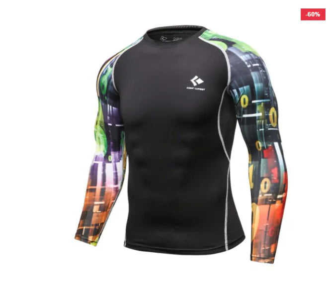 Cross Country Mountain Bike Riding Suit - Long Sleeve Jersey