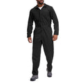 Toumett Men's Work Coveralls - Long Sleeve Zip-Up Overalls with Pockets