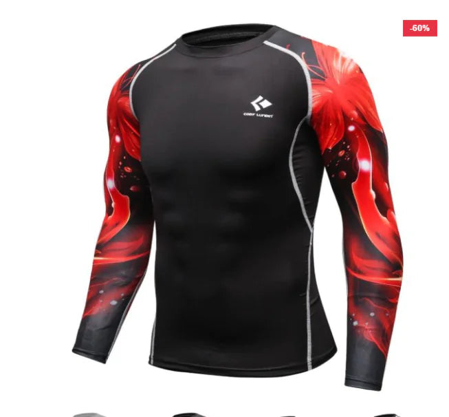 Cross Country Mountain Bike Riding Suit - Long Sleeve Jersey