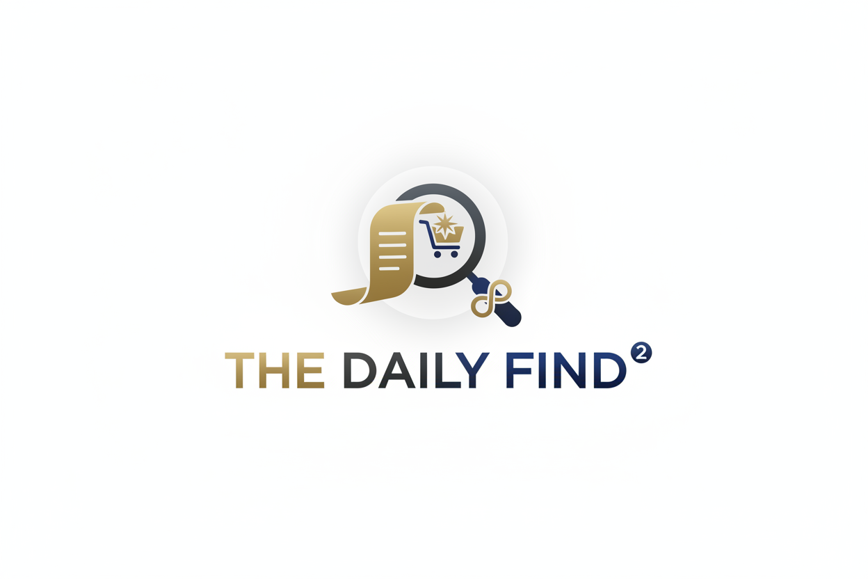 THE DAILY FIND 2 Logo Option 4