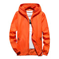Men's Lightweight Waterproof Rain Jacket - Windbreaker with Hood